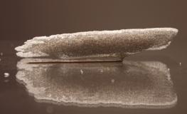 Pu Gang, Butterfly - Relics of my Grandfather, 2013, brooch, foam particles, steel, 80 x 50 mm, photo: artist Pu Gang